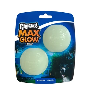 Chuckit! Max Glow labda M 6cm 2db-os